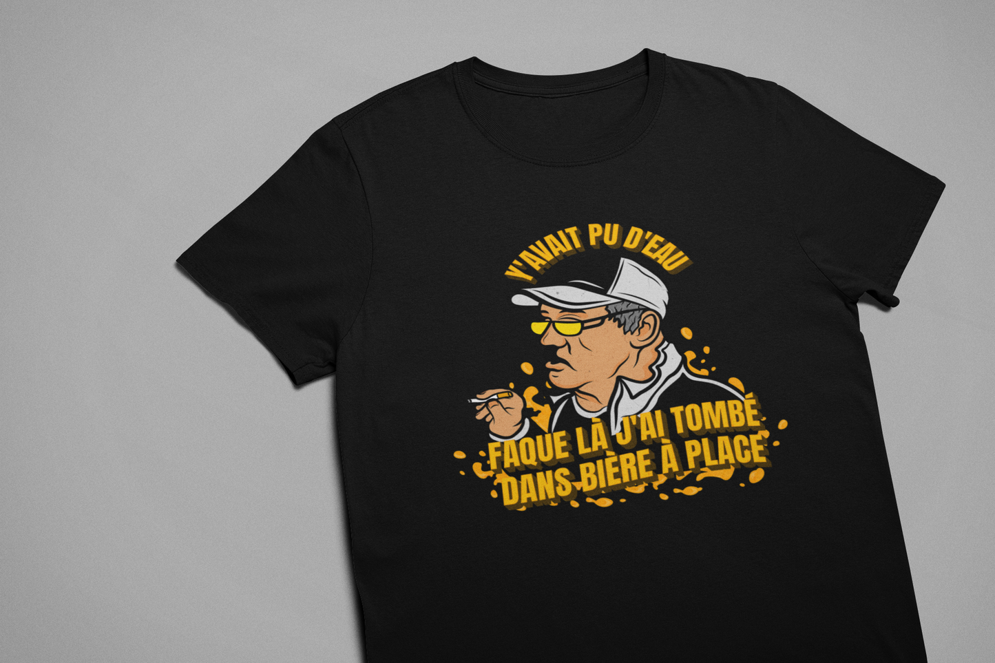 T-shirt - Tomber dans bière